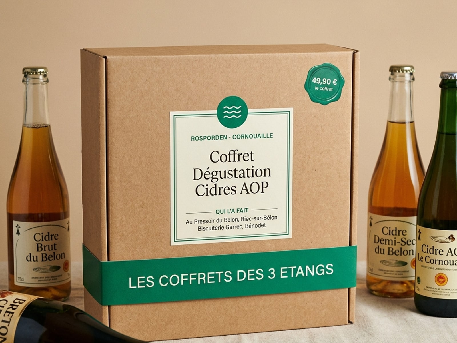 Coffret Dégustation Cidres AOP