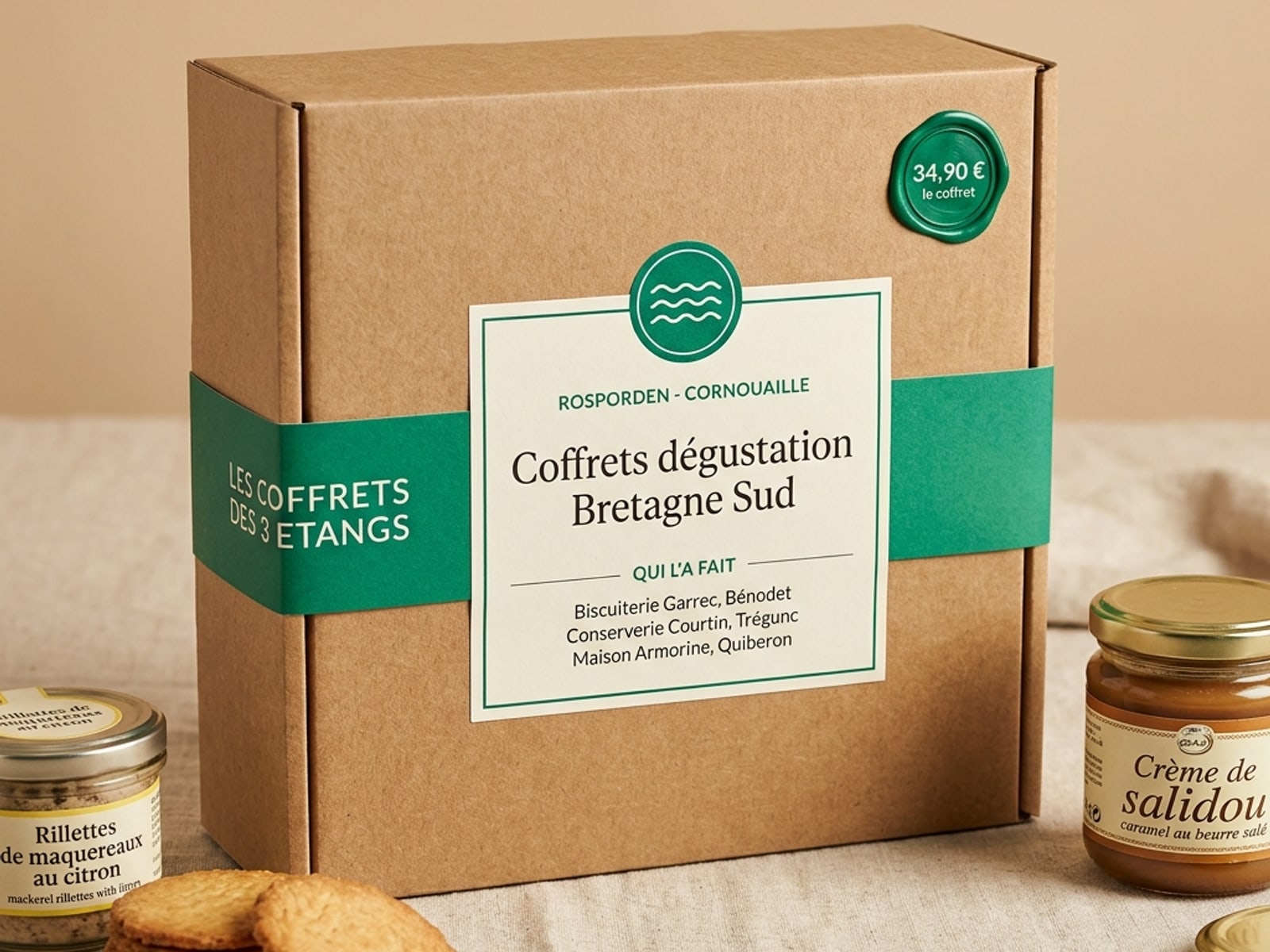 Coffrets dégustation Bretagne Sud